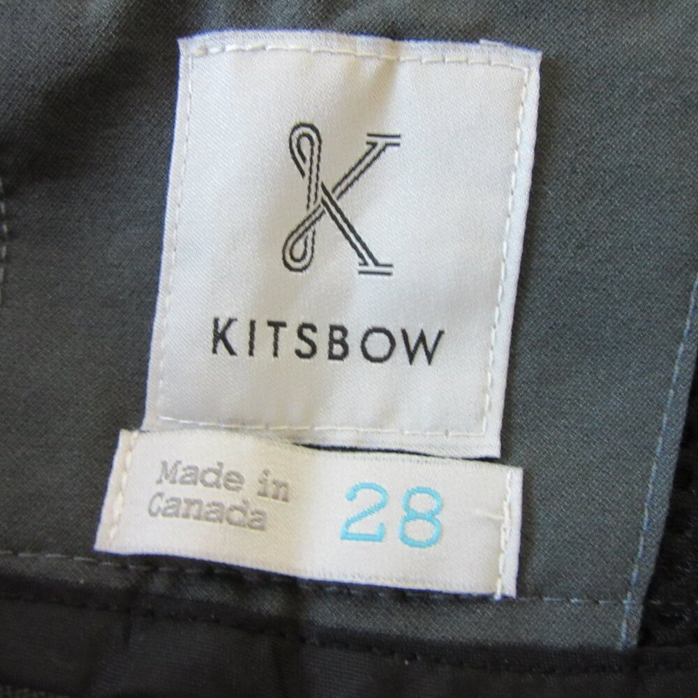 KITSBOW Gray Women's Athletic Biking 28 Shorts - Picture 4 of 5